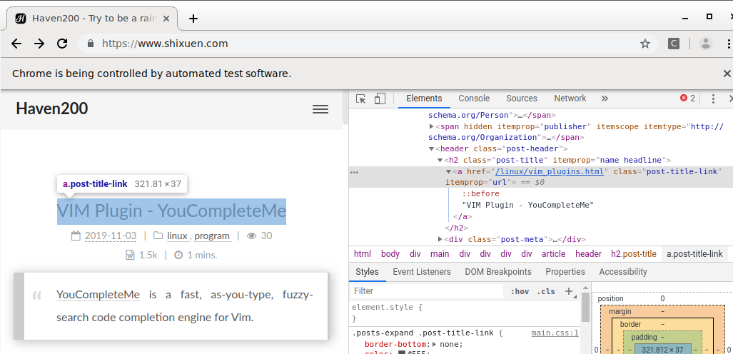 Web Developer Tool